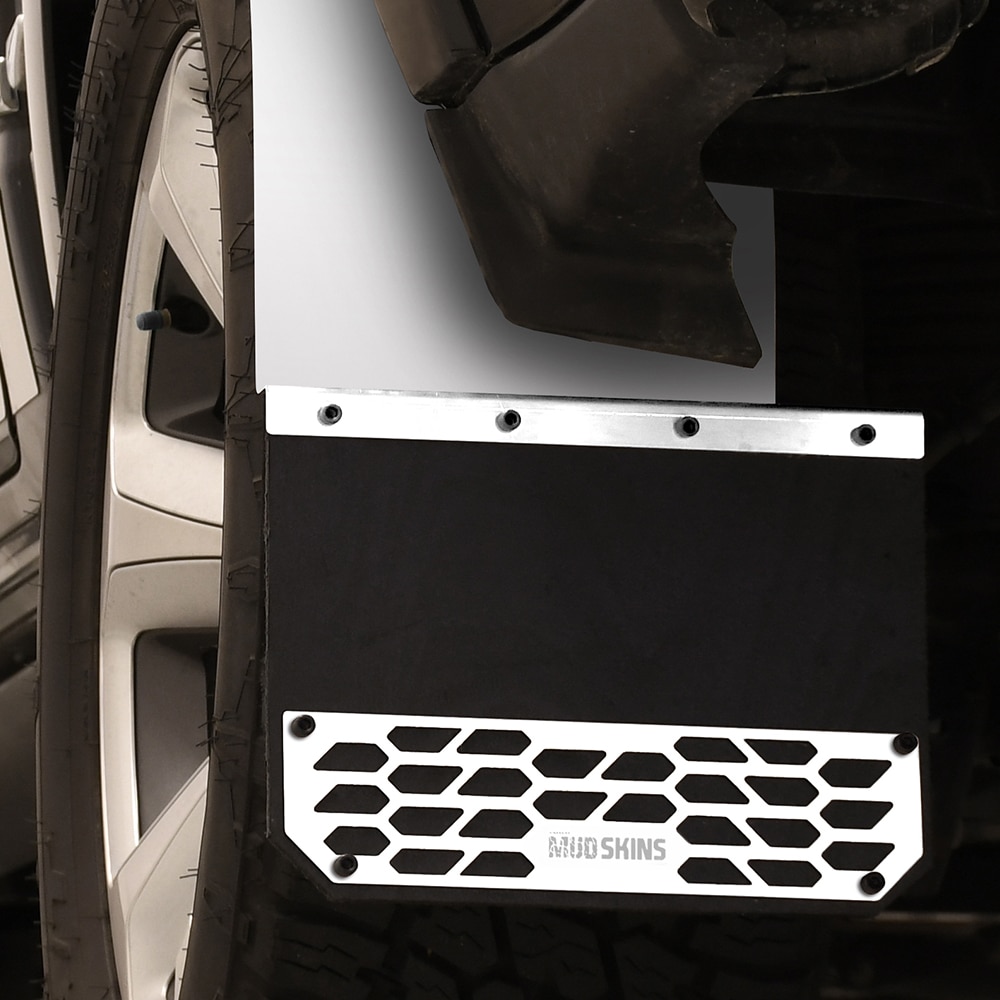 78304 Polished Stainless Steel Mud Skins