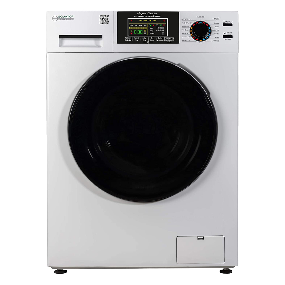 Picture of Pinnacle 215500W 18 lbs Super Combination All in 1 Ventless Home Washer Dryer&#44; White