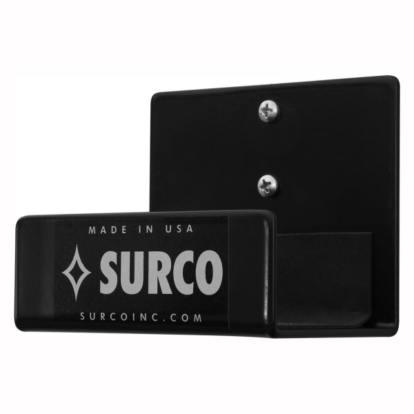 CLOTHES HANGER BAR Wall Mount Will Store Two Door Steel With Foam Padding