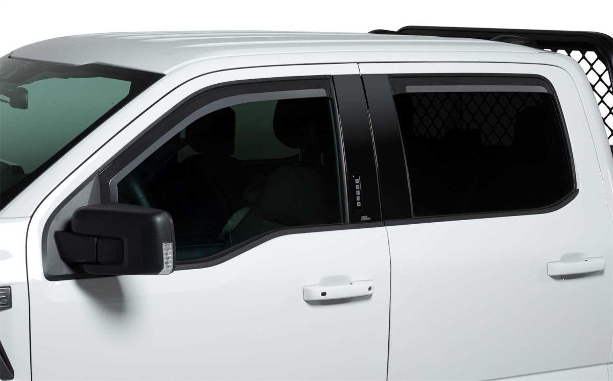 680243 Element Window Visors 1 for 2019-2021 Chevy Silverado 1500, Matte Black