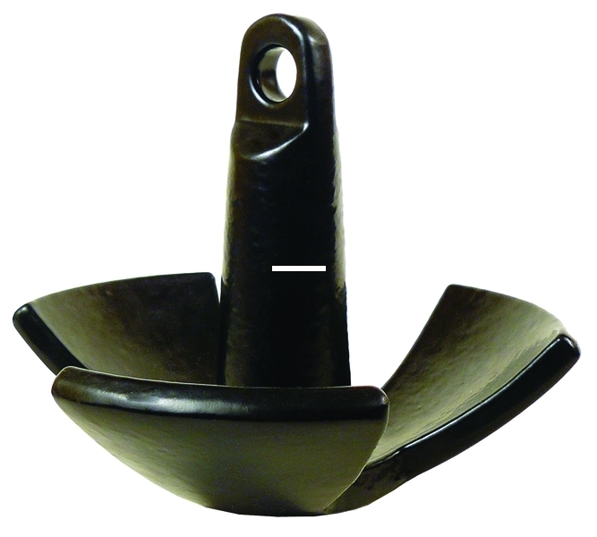 512EUPC 12 lbs River Anchor, Black
