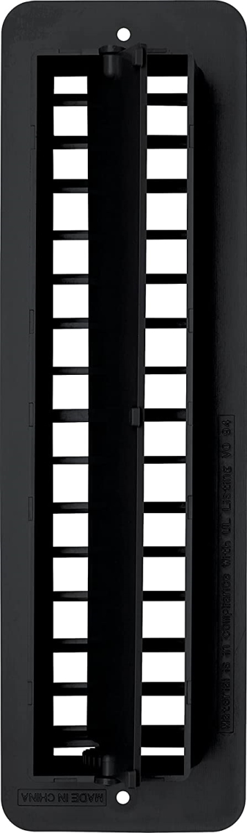 H841 2.25 x 10 ft. Manhole Plastic Vent, Black