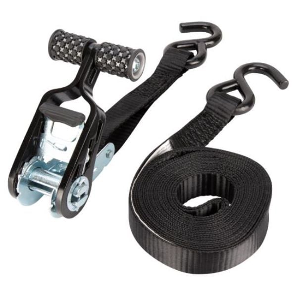 W1873 1 x 15 ft. Tie Down Straps - Pack of 4