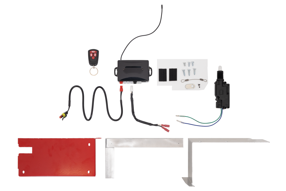 TOOL BOX For Weather Guard LoSide Type Tool Box Remote Keyless Entry Assembly