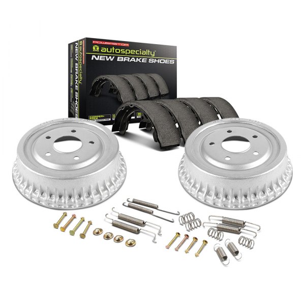 Powerstop KOE15394DK Driver Rear Drum & Shoe Kit for 2005-2008 Chevy Silverado 1500