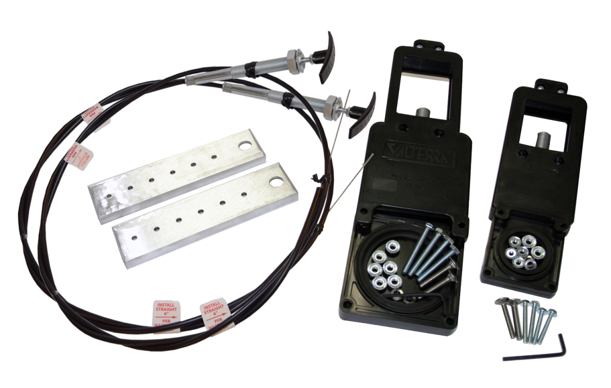 Valterra Flexible 72" Cable Kit w/ Handle, 1-1/2" and 3" Valves, HD Polymer Wire | Camping World