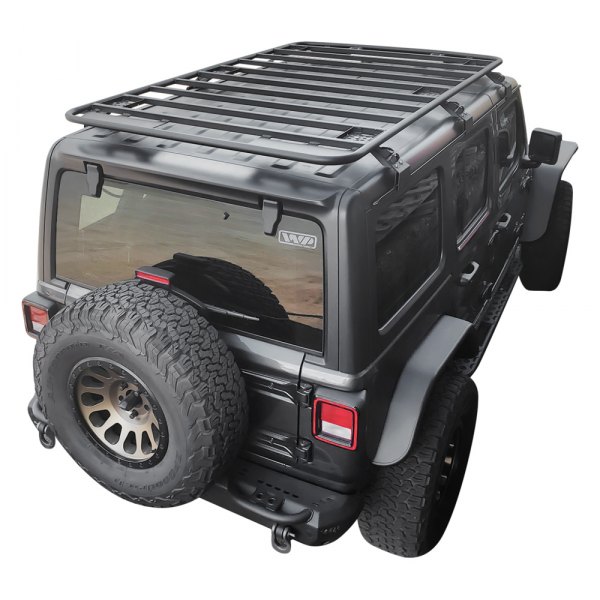 10908 Platform Roof Cargo Basket for 2018-2022 Jeep Wrangler