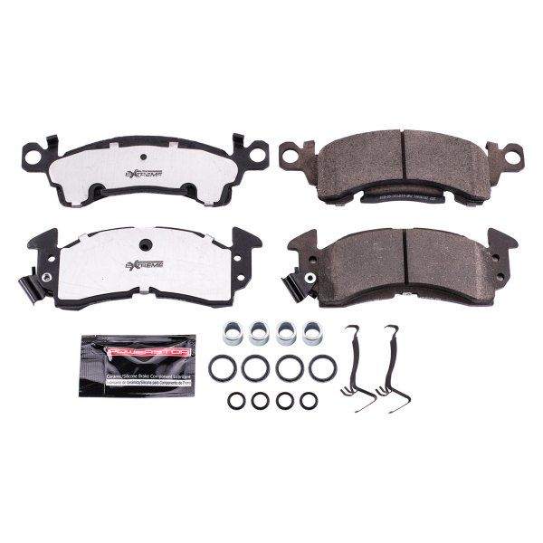 Powerstop Z26052 Z26 Extreme Street Performance Carbon-Fiber Front Brake Pads for 1973-1975 Buick Apollo