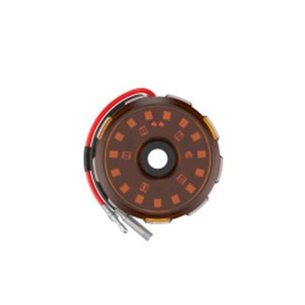 1360 Cyclone V2 LED Auxiliary Light, Amber Lens