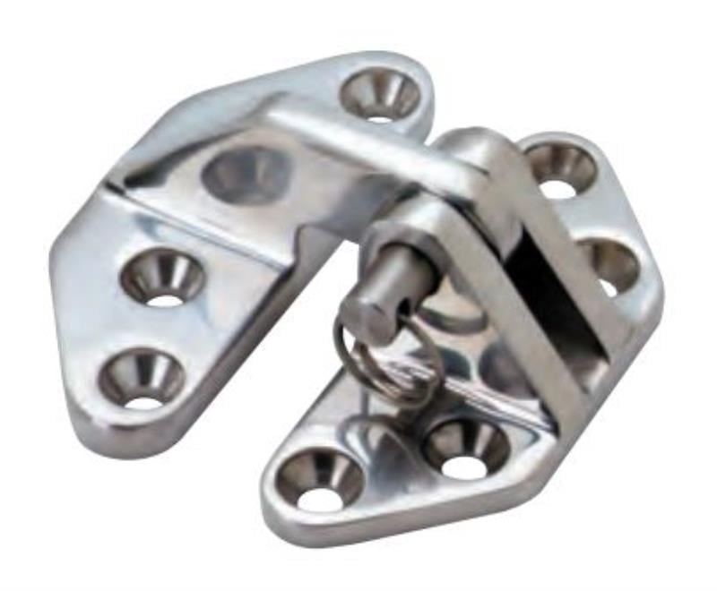 660273 3 x 2.825 in. Stainless Steel Hatch Hinge