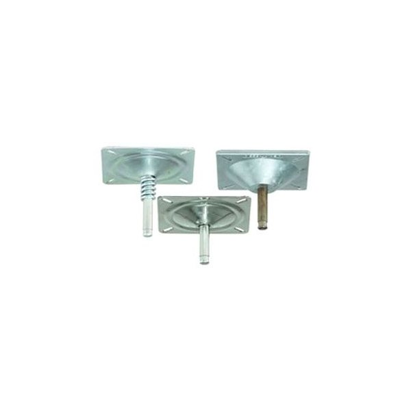 1002SS Stainless Steel Fixed Seat Mount for 0.75 in. D Post