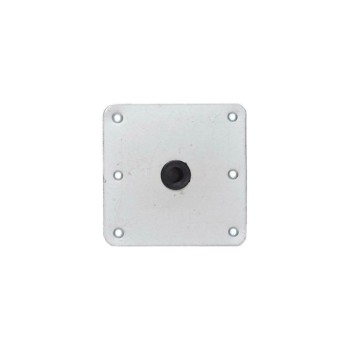 67729T 7 x 7 in. Stainless Steel Zinc Plate Threaded Seat Base
