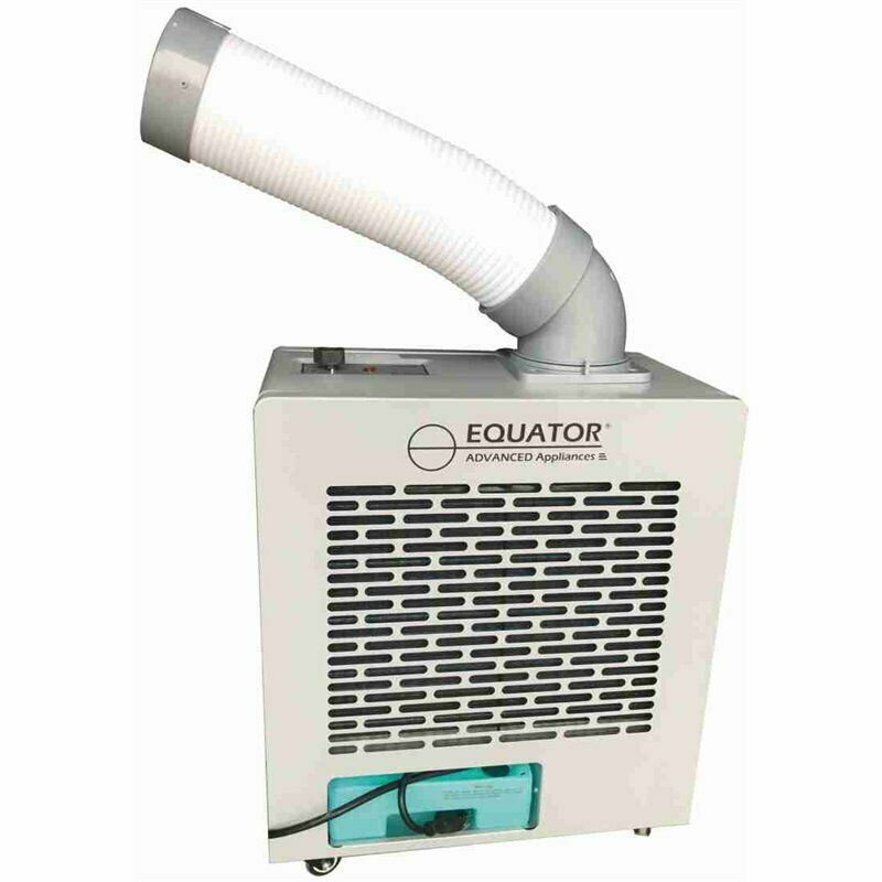 Picture of Equator 7000 BTU White Outdoor Air Conditioner IP24 Rated Waterproof Freestanding