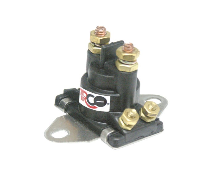 Current Model Outboard Solenoid w/Flat Isolated Base