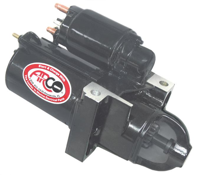 30433 Replacement Inboard Starter for Volvo Penta, Black