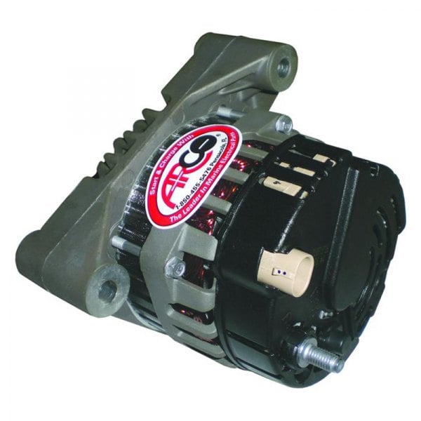 Premium Replacement Inboard Alternator w/55mm Multi-Groove Pulley - 12V 65A