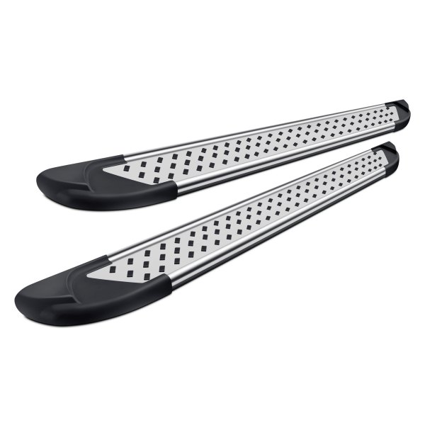 USA 62388418 5 in. Running Board for 2021-2022 Ford Bronco, Silver