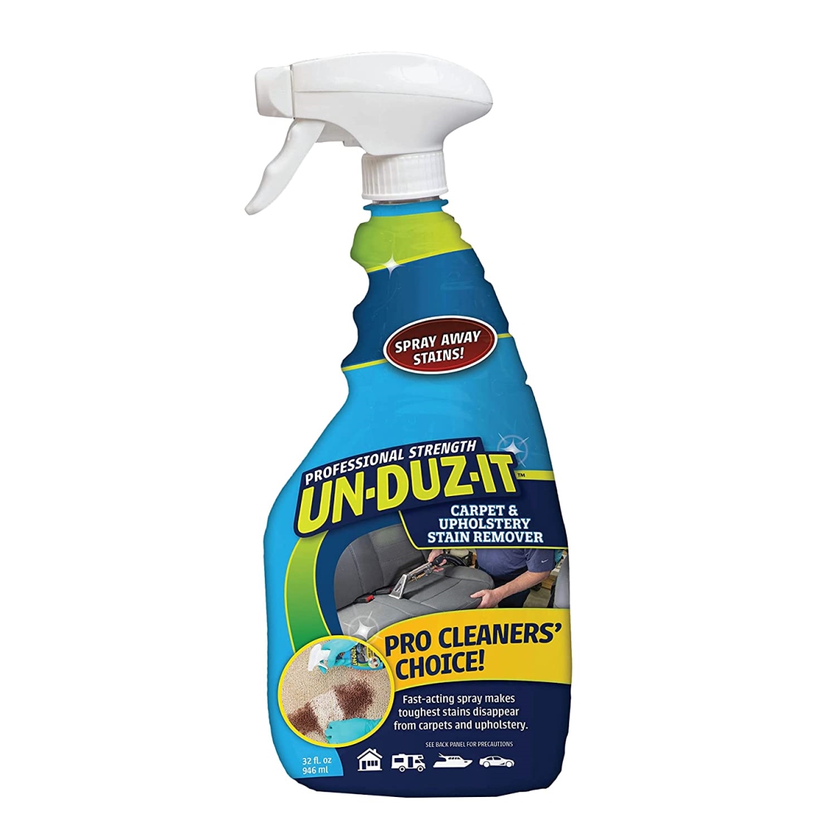 Picture of Unduzit 124599 Carpet & Upholstry Stain Remover