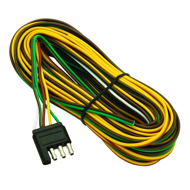 108825 25 ft. 4-Flat Trailer End Connector