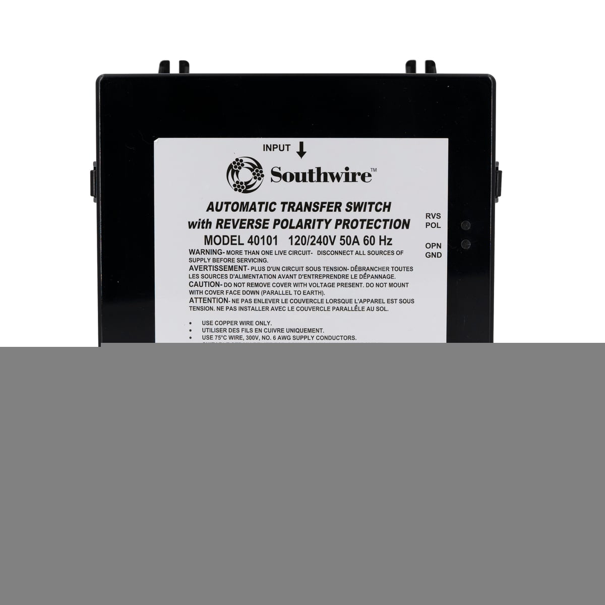 40101001 50A Reverse Polarity Low Cost Transfer