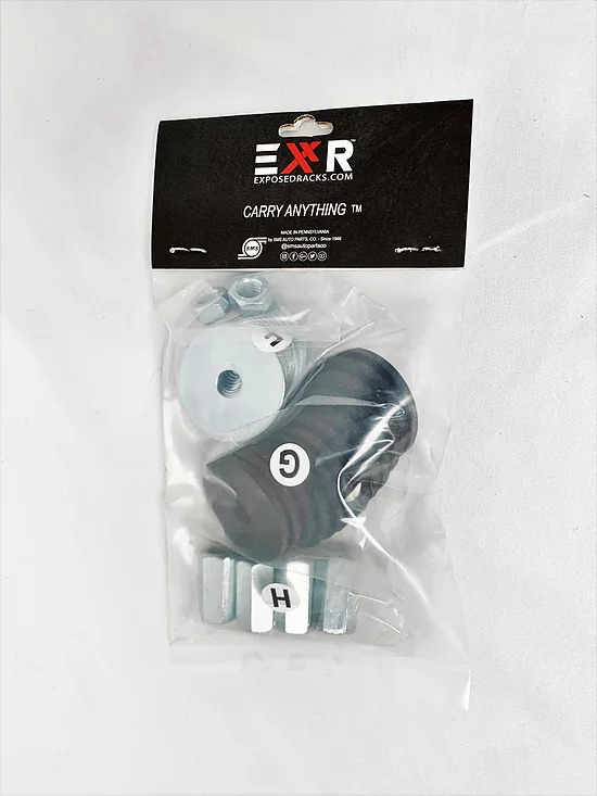 8009922 No Top Bolts Spacers for Jeep Wrangler JL JT 2 Door