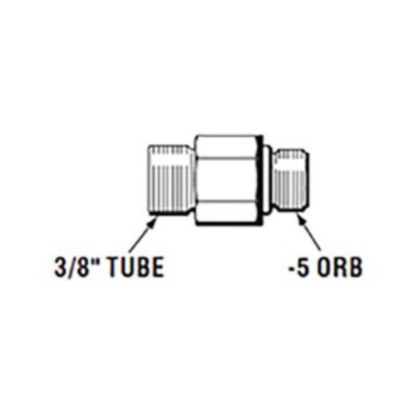 Dometic Manual Hydraulic Steering ORB Fitting Kit | by West Marine