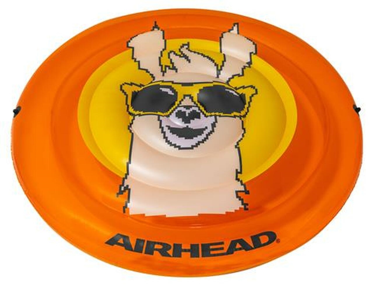 Picture of Airhead AHPF067 Llama Pixel Pool Float&#44; Orange