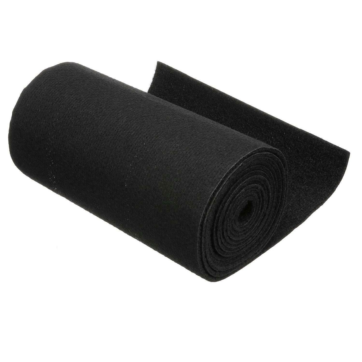 112471 12 in. x 12 ft. Trailer Bunk Marine Carpet, Charcoal