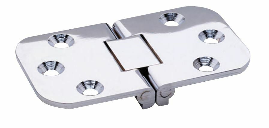 662393 2.75 x 0.625 in. Stamped Flush Hinge
