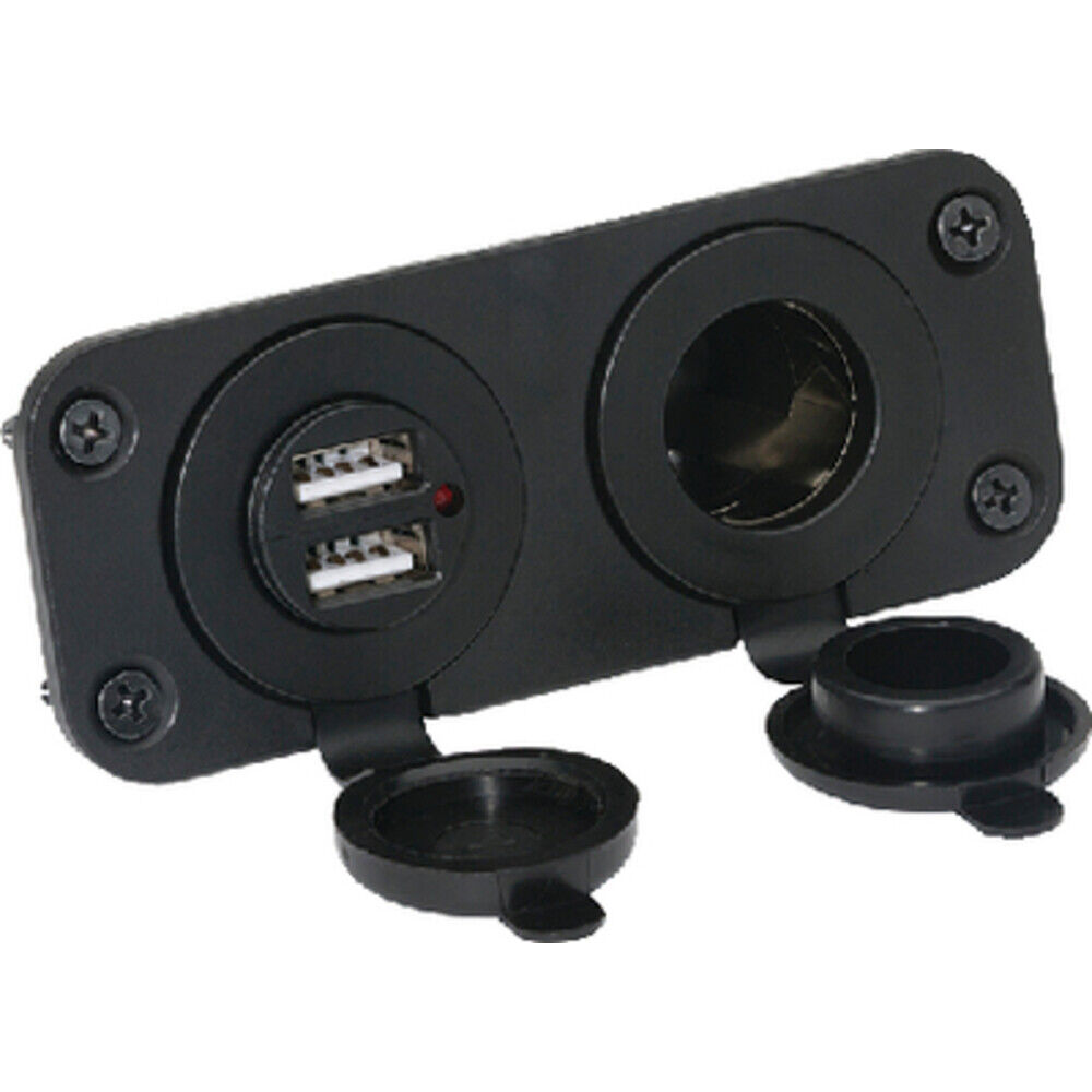 142626 12V Dual Port Adaptor