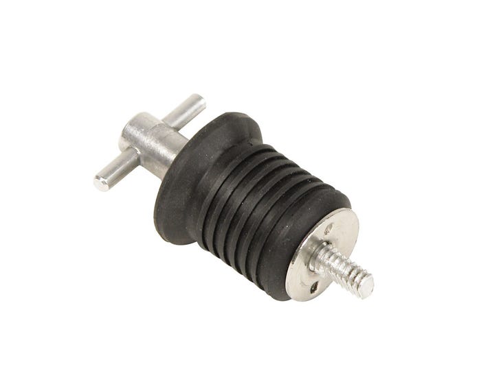 S0288C 1 in. Aluminum Bailer Plug with Screw