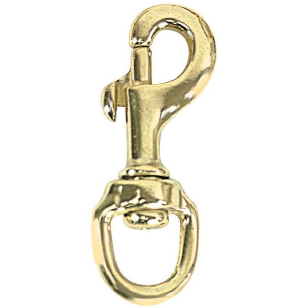 S1102C 2.8 in. Swivel Eye Piston Snap, Bronze