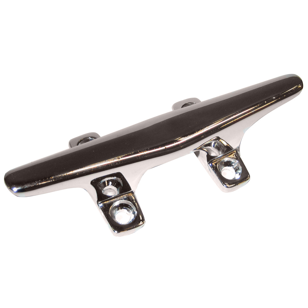 Whitecap Hollow-Base Chrome-Plated Zamac Cleat, 4-1/2", Freshwater Only | Camping World