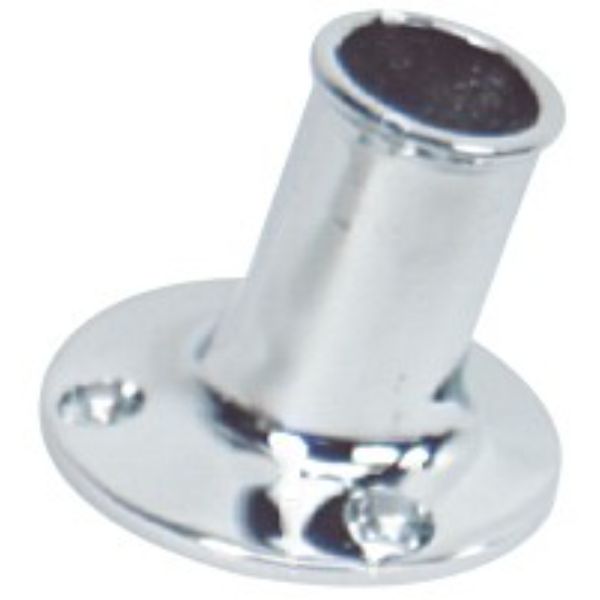 S5003C 1.25 in. CP Brass Flagpole Socket