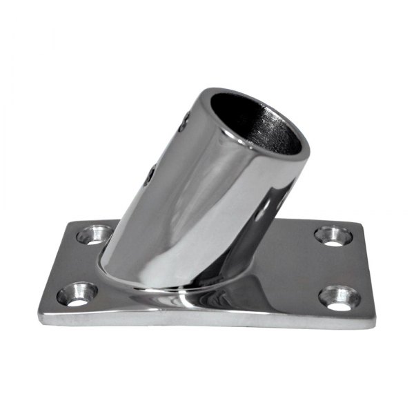 Stainless Steel 60 Degree Rectangular Base Rail Fitting