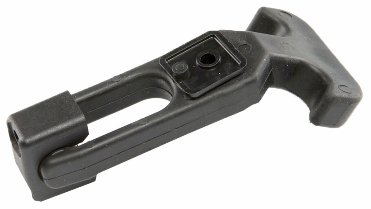 6057C Rubber Draw Latch T-Handle, BlacK