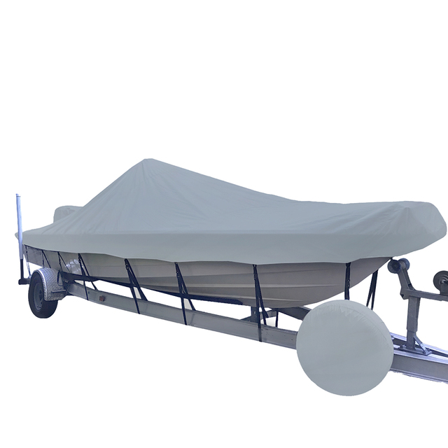 71222S11 Skiff-22 Boat Cover, Grey
