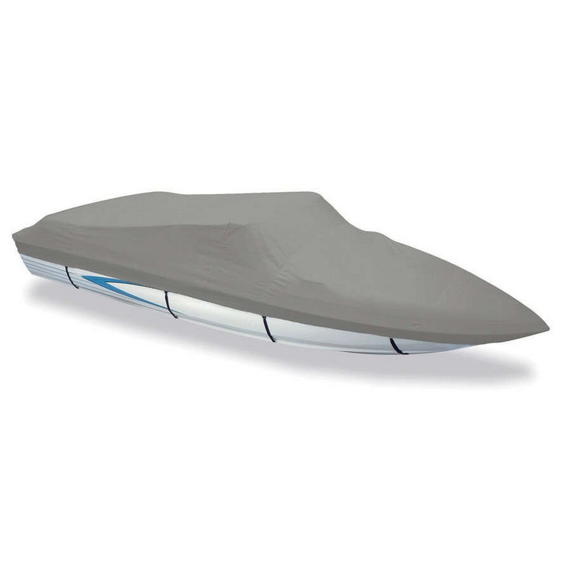7INF12BF10 Poly-Flex ll Boat Cover for Blunt Nose Inflatable Boat, Slate Grey