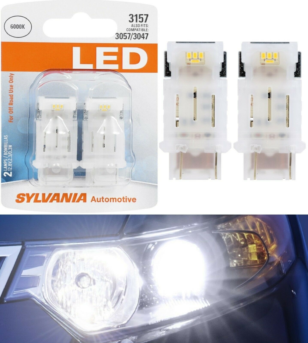 31065 Syled G2 3157Sl.BP2 EN -SP 2Sk 24 Front Turn Signal Replace Upgrade Two Bulbs