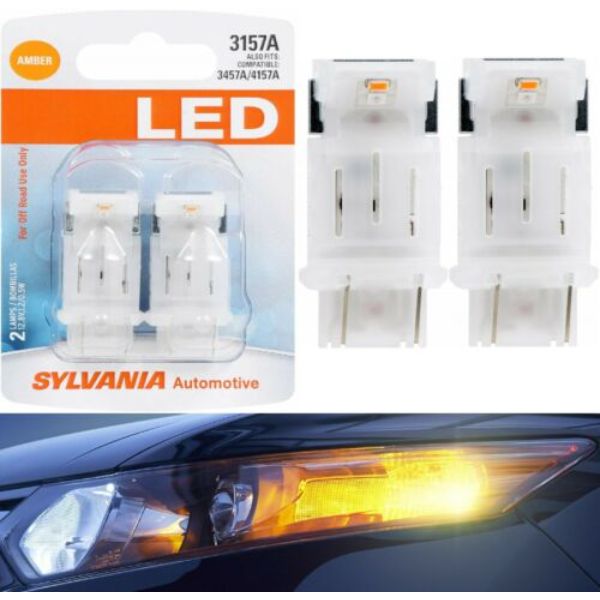 31322 LED Light 3157 Amber Rear Turn Signal, Orange