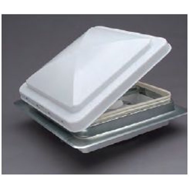71112AC 14 ft. 2V Roof Universal Vent, White