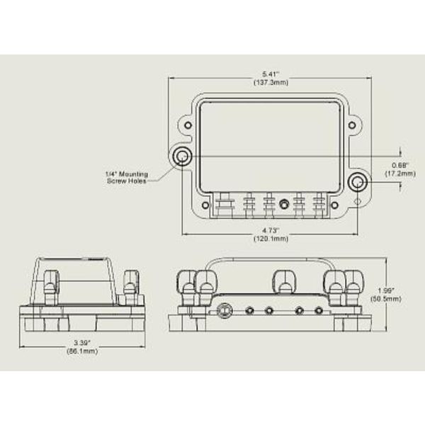 2356100BSS Busbar H2O 4 Gang Common Bus Manual