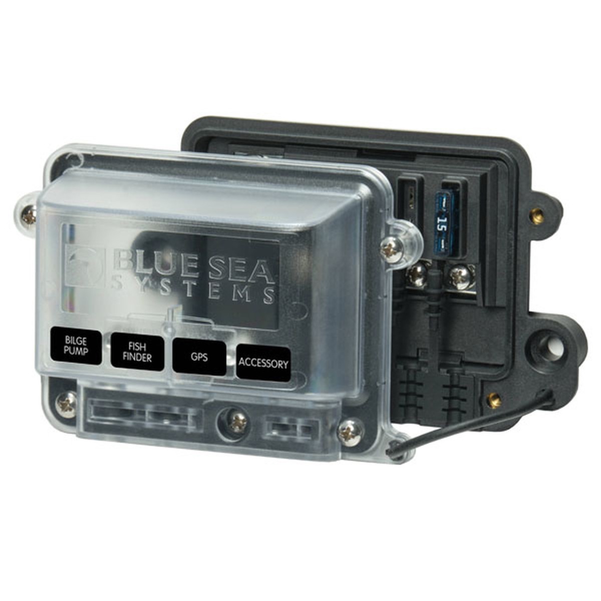 Open Fuse Block, ST Series, 25 to 80A Amp Range, 32V DC Volt Rating