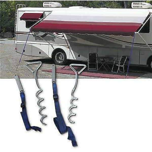 Picture of Carefree 901004 Universal Tie Down with Hook - Pack of 2