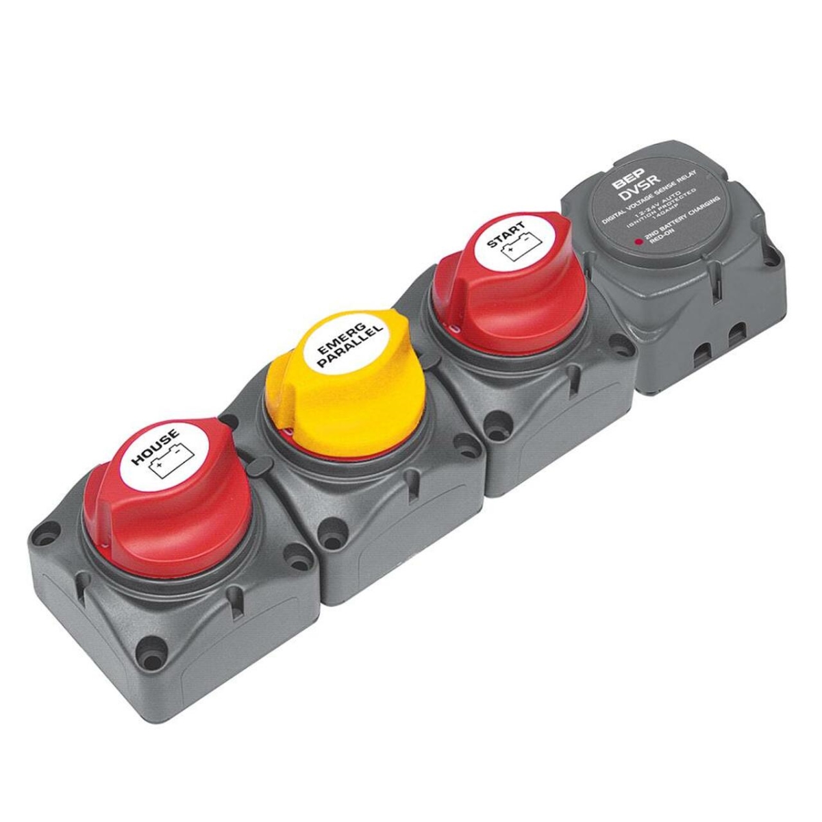 716H140ASR Single Engine Battery Distribution Cluster with Two Battery Banks