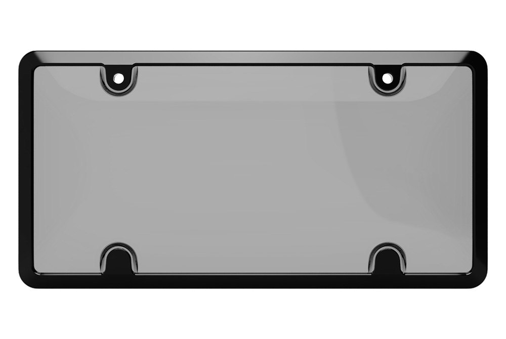 Cruiser Accessories Tuf Metal Frame with Shield Combo - Black/Smoke - 12.3″L x 6.3″W x .5″H