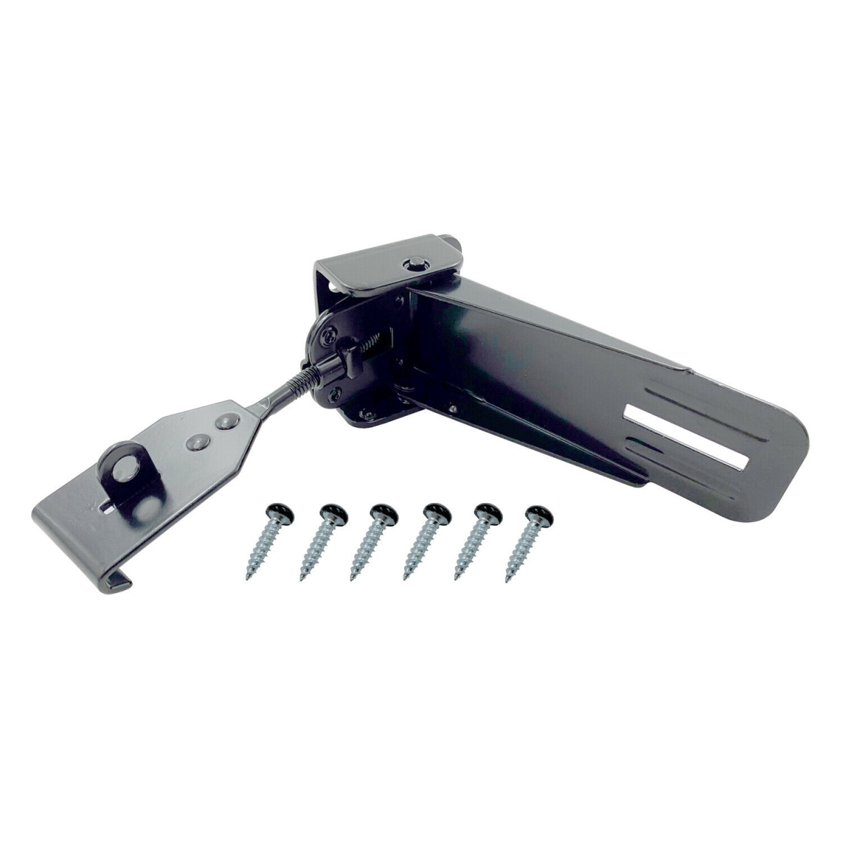 013055B Locking Camper Latch & Strike, Black