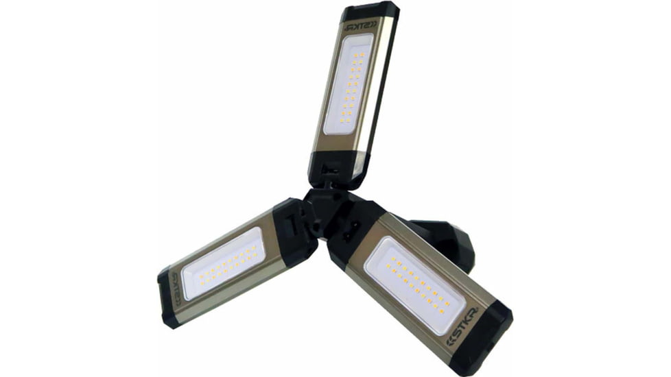 STKR Concepts 12680 Tri-Mobile - 2000 Lumen Area Work Light, Black