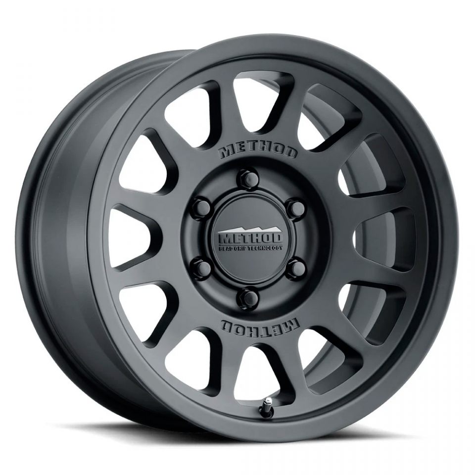 378560535 MR703 17x8.5 Plus 35 mm Offset Wheel Rim, Matte Black
