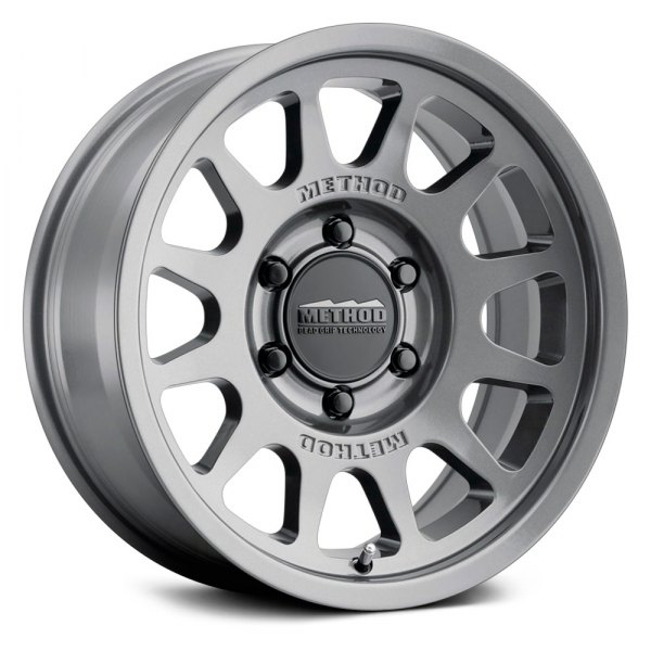 379050812N 17 x 9 in. MR703 Bead Grip Wheel - 12 mm Offset